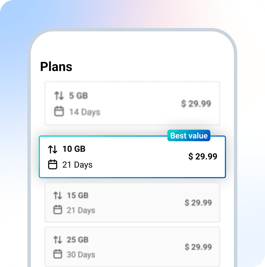 Choose your plan
