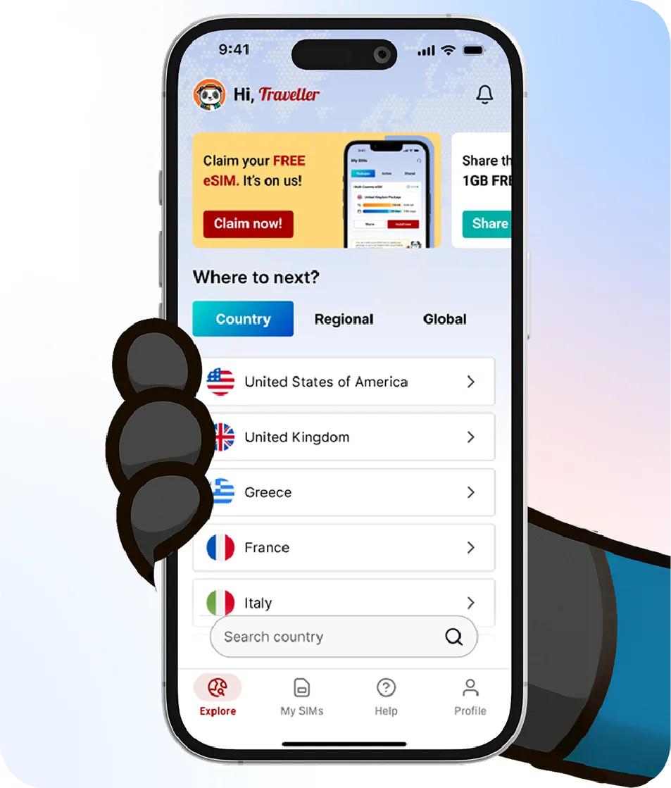 BeachSIM App Mockup